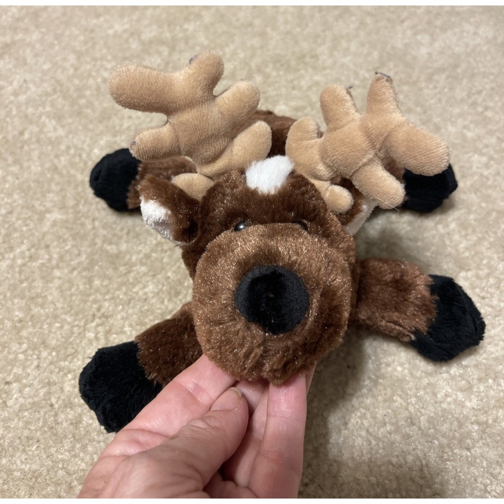 Ganz Webkinz Reindeer Plush Stuffed Animal Brown Holiday HM137 No Code